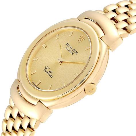 rolex cellini damen gold|Rolex cellini gold price.